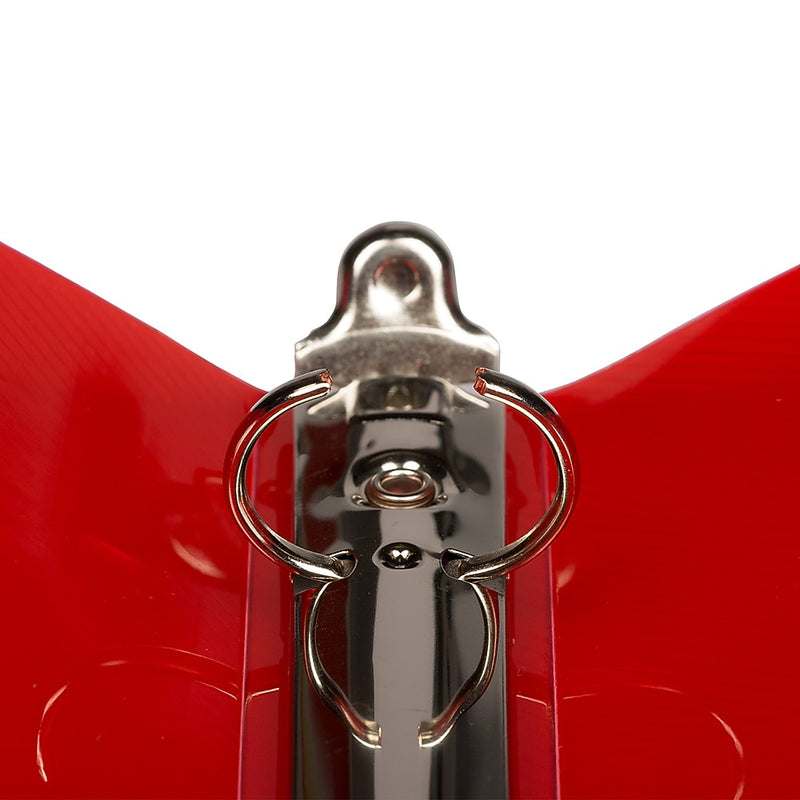 JAM Paper 3/4" 3-Ring Flexible Poly Binders, Red (53016RE)