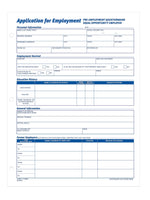 Adams Employment Applications, 50/Pad, 2 Pads/Pack (ABF 9661)