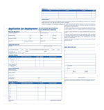 TOPS® Application for Employment, 2-Sided, 8-1/2 x 11", 50 Sheets/Pad, 2 Pads/Box (32851)