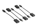 StarTech DP2VGA3X5 0.33' DisplayPort/VGA Audio/Video Cable, Black