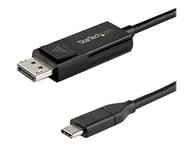 StarTech CDP2DP141MBD 3.3' DisplayPort Audio/Video Cable, Black