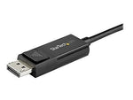 StarTech CDP2DP141MBD 3.3' DisplayPort Audio/Video Cable, Black