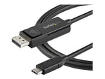 StarTech CDP2DP2MBD 6.56' DisplayPort Audio/Video Cable, Black