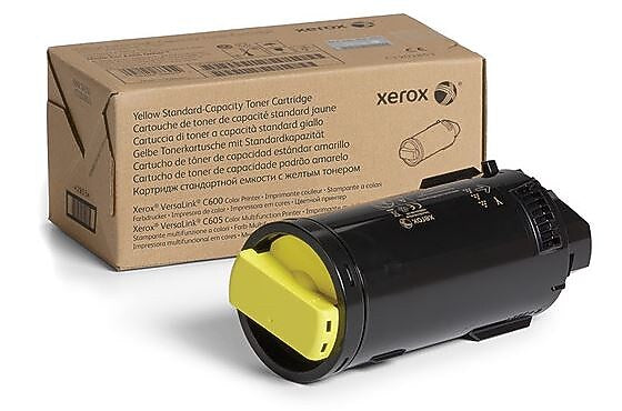 Xerox Original Toner Cartridge, Yellow (106R03898)