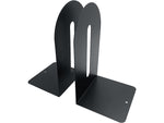 Huron Steel Book Ends, 9"H, Black (HASZ0091)
