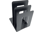 Huron Steel Book Ends, 8"H, Black (HASZ0094)