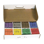Prang Crayons, Master Pack, 8 Colors, 400 Count (DIX32340)