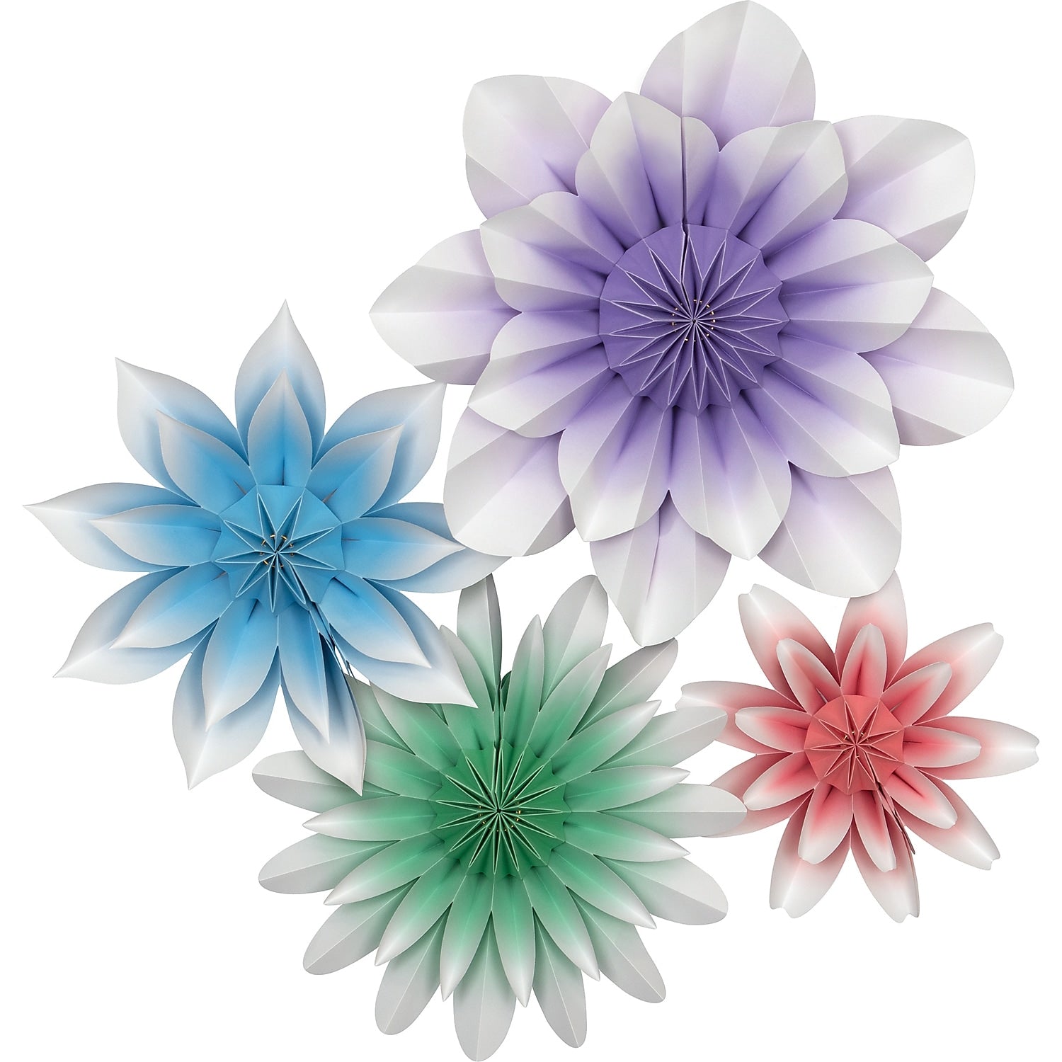 Teacher Created Resources Floral Bloom Paper Flowers, 4/Pack (TCR8544)