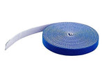StarTech 50ft. Hook and Loop Roll - Blue - Cable Management, 600" (HKLP50BL)