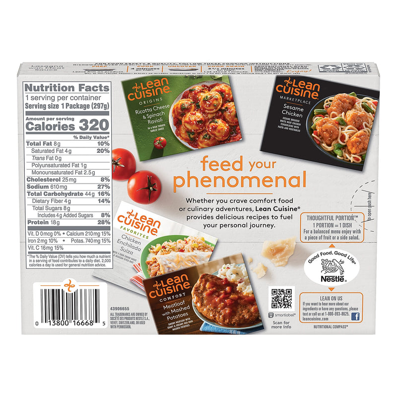 Lean Cuisine Favorites Meat Lasagna, 3/Pack (903-00127)
