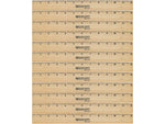 Westcott® 12" Scale Wood Ruler, Beige, 12/Pack (17720)