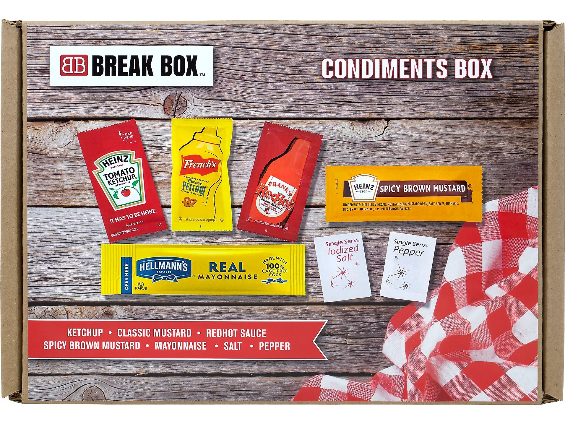 Break Box Condiment Box, 515/Pack (700-00074)