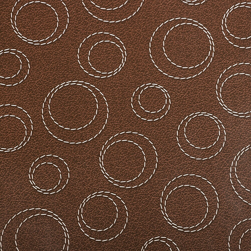 JAM Paper Wrapping Paper, 12.5 Sq. Ft, Chocolate Brown Circle (77811494)