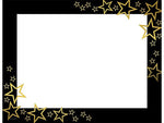 Great Papers Star Search Certificates, 8.5" x 11", White/Black/Gold, 15/Pack (2020001)