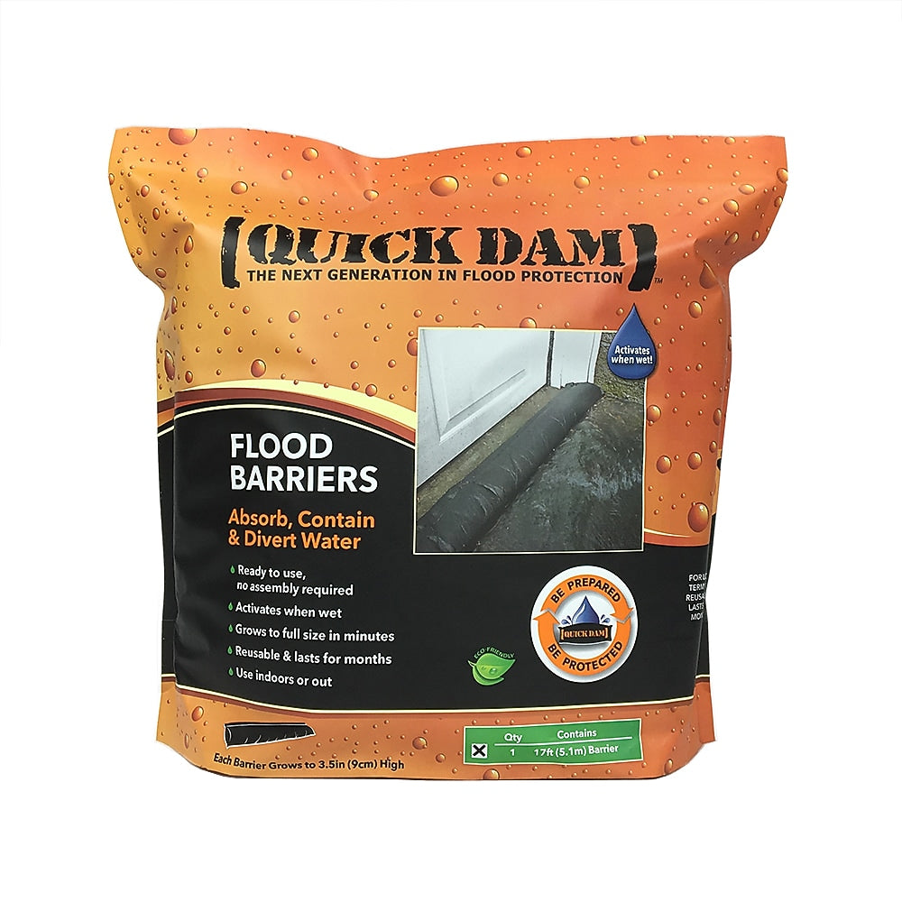 Quick Dam™ Flood Barriers 3.5" x 17' (204") (QD617-1)