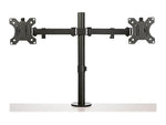 Desk Mount Dual Monitor Arm - Ergonomic VESA Compatible Mount for up to 32 inch Display - Desk Clamp / Grommet - Articulating