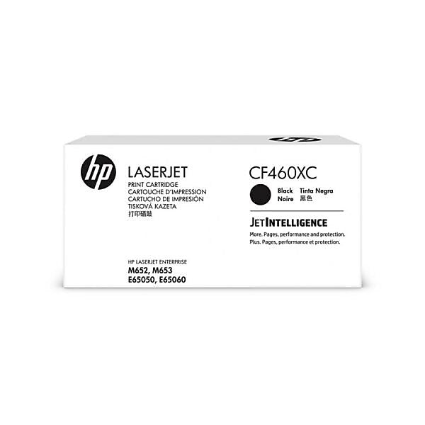 HP 656XC Black Toner Cartridge, High Yield (CF460XC)
