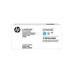 HP 656XC Cyan Toner Cartridge, High Yield (CF461XC)