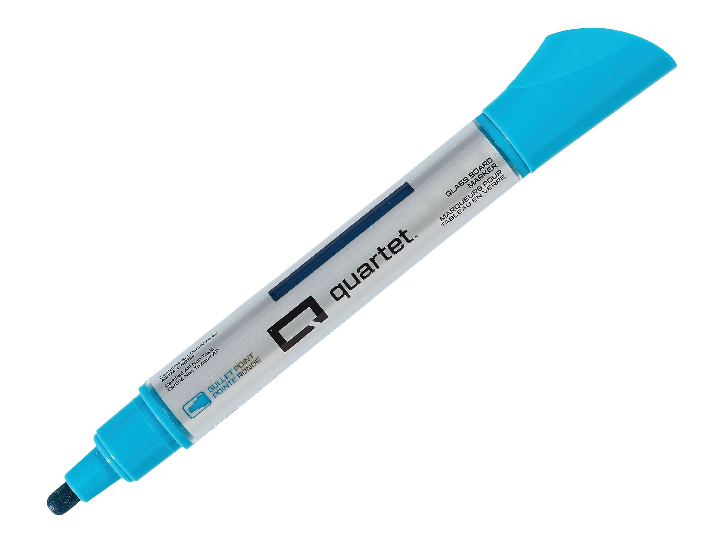 Quartet Premium Dry Erase Markers, Bullet Tip, Assorted Color Inks, 6/Pack (79556)