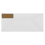 JAM Paper Laser/Inkjet Address Labels, 1" x 2 5/8", Brown Kraft, 30 Labels/Sheet, 4 Sheets/Pack (4513701)