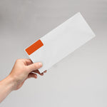 JAM Paper Laser/Inkjet Mailing Address Label, 1" x 2 5/8", Orange, 30 Labels/Sheet, 4 Sheets/Pack (302725782)