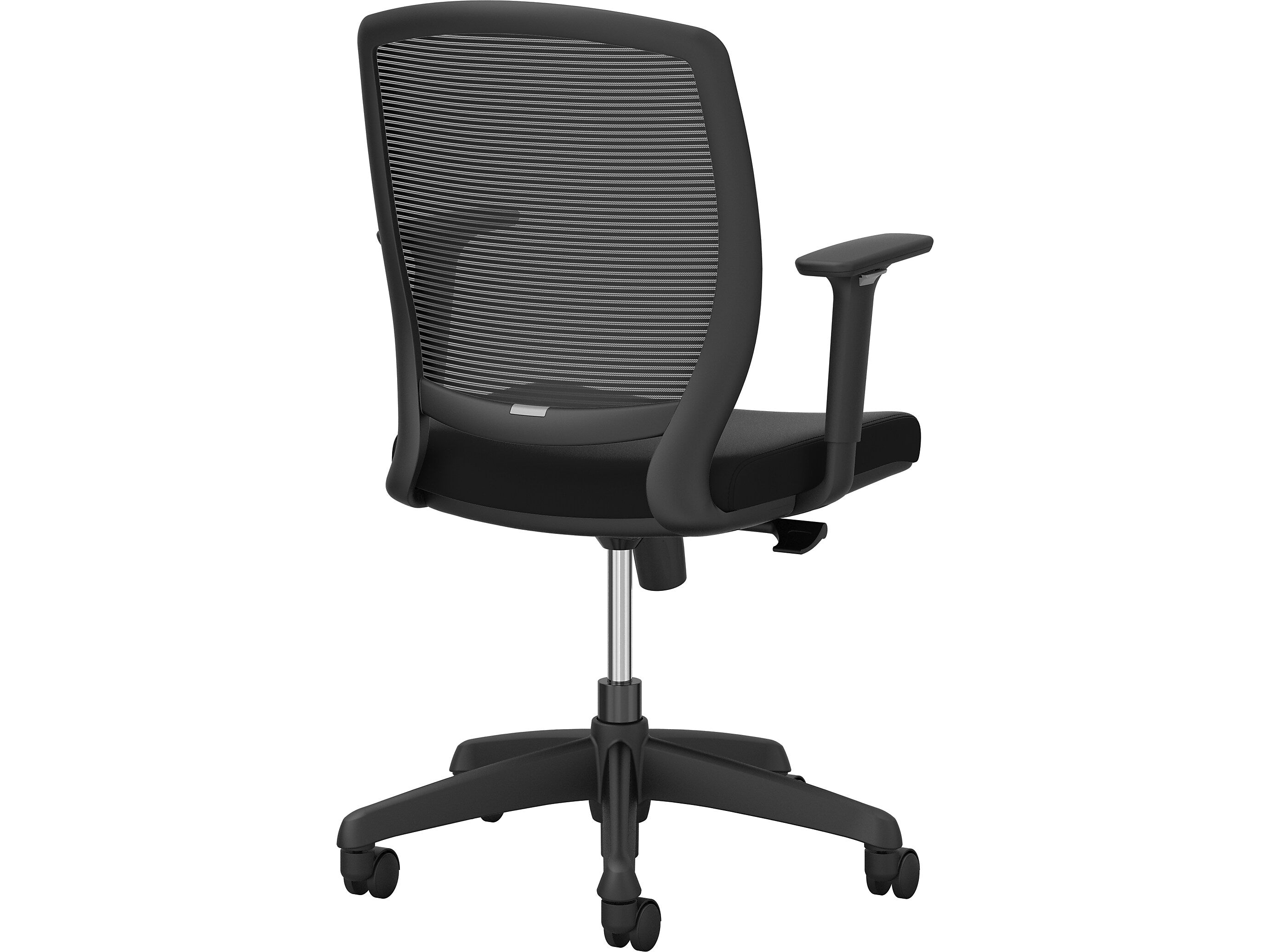 National Office Furniture Vora Mesh Back Polyurethane Foam Task Chair, Black (N54BMM3ST)