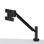 Fellowes Designer Suites Flat Panel Monitor Arm, Up to 21", Black Pearl (8038201)