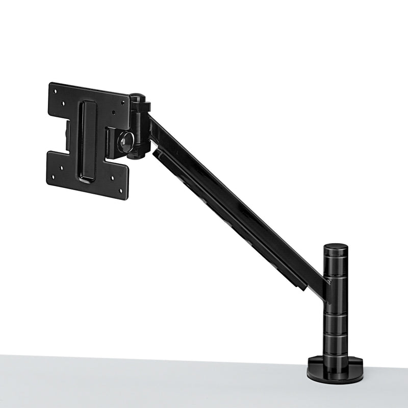 Fellowes Designer Suites Flat Panel Monitor Arm, Up to 21", Black Pearl (8038201)