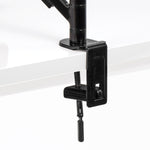Fellowes Designer Suites Flat Panel Monitor Arm, Up to 21", Black Pearl (8038201)