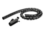 StarTech.com Sleeving Kit, Black (CMSCOILED4)