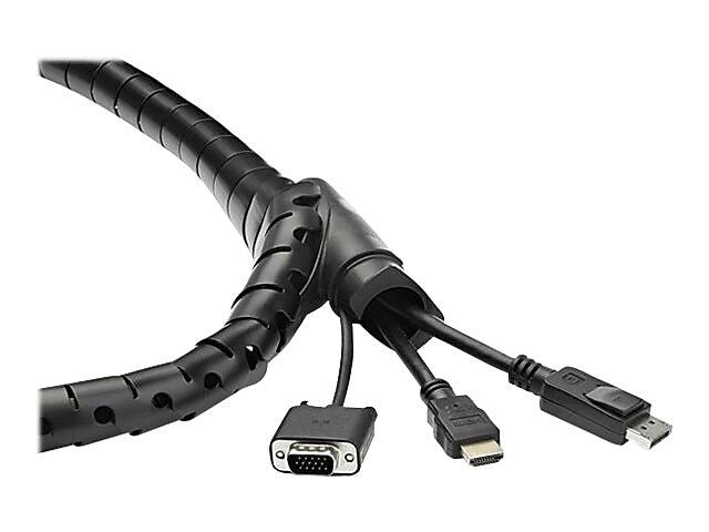 StarTech.com Sleeving Kit, Black (CMSCOILED)