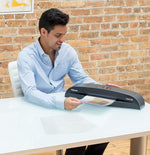 Fellowes Callisto 95 Thermal & Cold Laminator, 9.5" Width, Silver/Black (5728401)