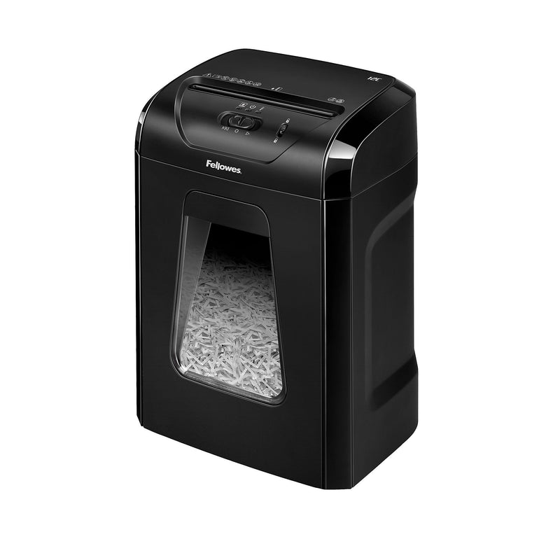 Fellowes Powershred 12C 12-Sheet Cross-Cut Personal Shredder (7120006)