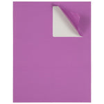 JAM Paper Laser/Inkjet Address Label, 4" x 3 3/8", Violet Purple, 120 Labels/Pack (302725792)