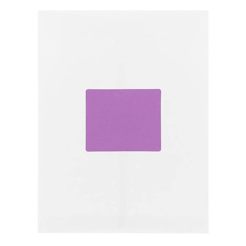 JAM Paper Laser/Inkjet Address Label, 4" x 3 3/8", Violet Purple, 120 Labels/Pack (302725792)