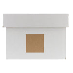 JAM Paper Square Labels, 2" x 2", Brown Kraft, 12 Labels/Sheet, 10 Sheets/Pack (367831070)