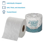 Angel Soft Professional Series Recycled Toilet Paper, 2-ply, White, 450 Sheets/Roll, 80 Rolls/Case (16880)