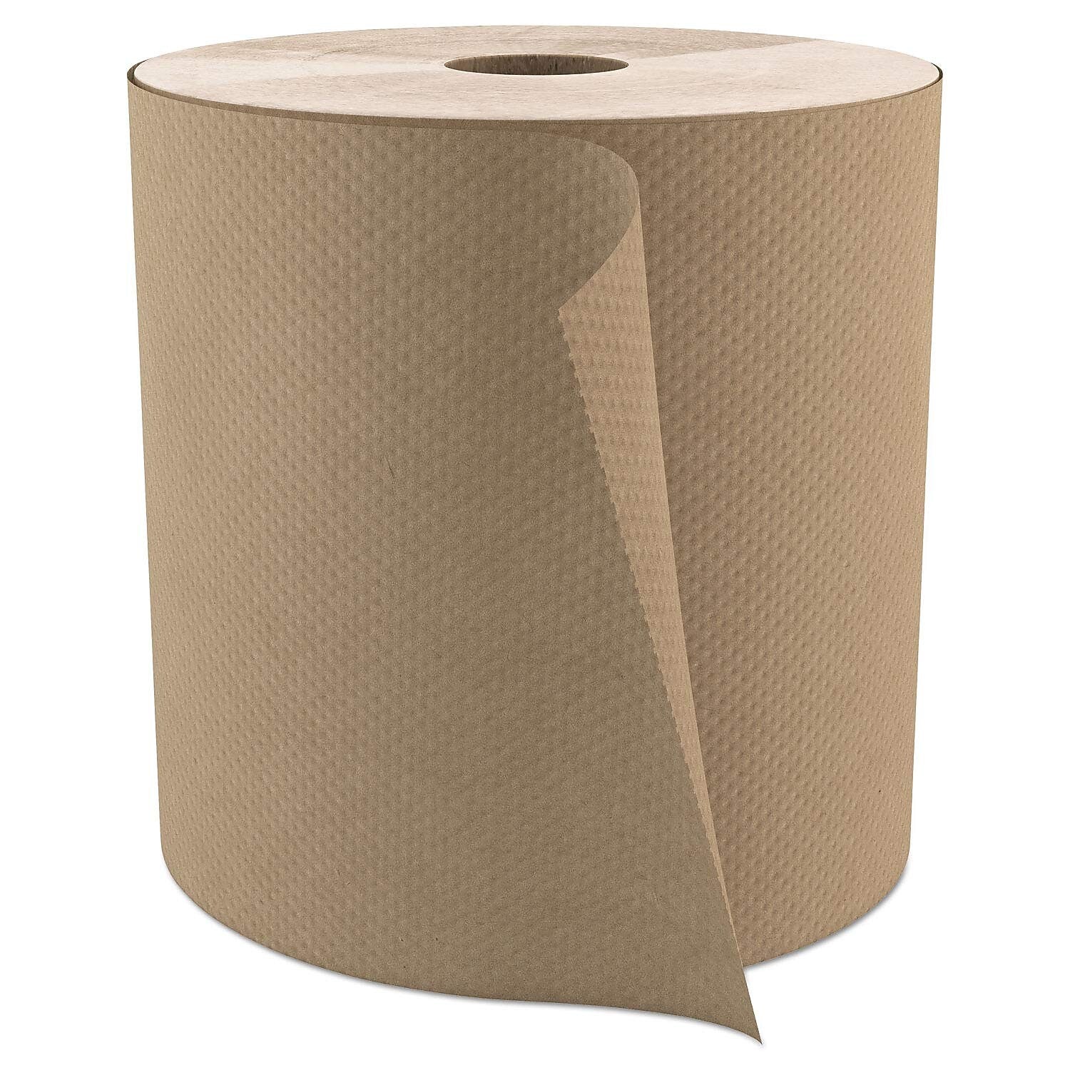 Cascades Decor Roll Paper Towel, 1-Ply, Natural, 7.9" x 800'/Roll, 6/Carton (H085)