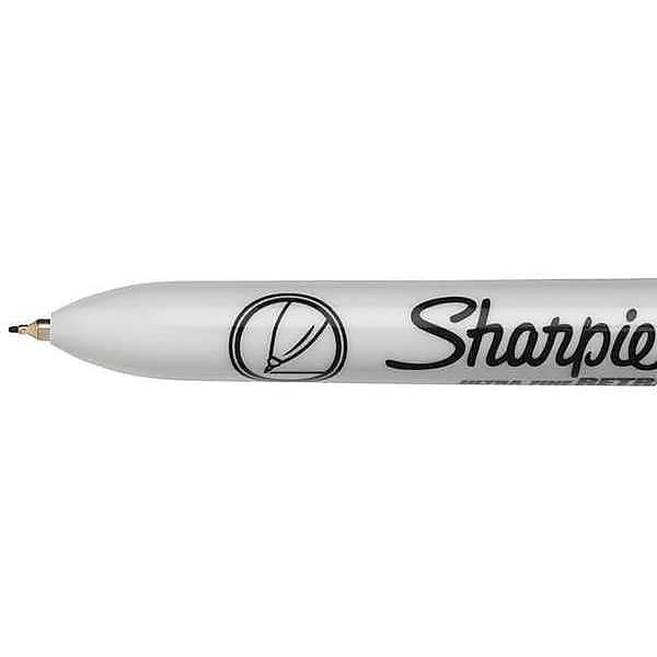 Sharpie Retractable Permanent Markers, Ultra Fine Tip, Black, 3/Pack (1735793)