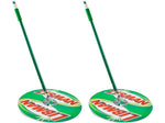 Libman Gym Standard Microfiber Wet Mop Frame, Multicolor, 2/Pack (1034002)