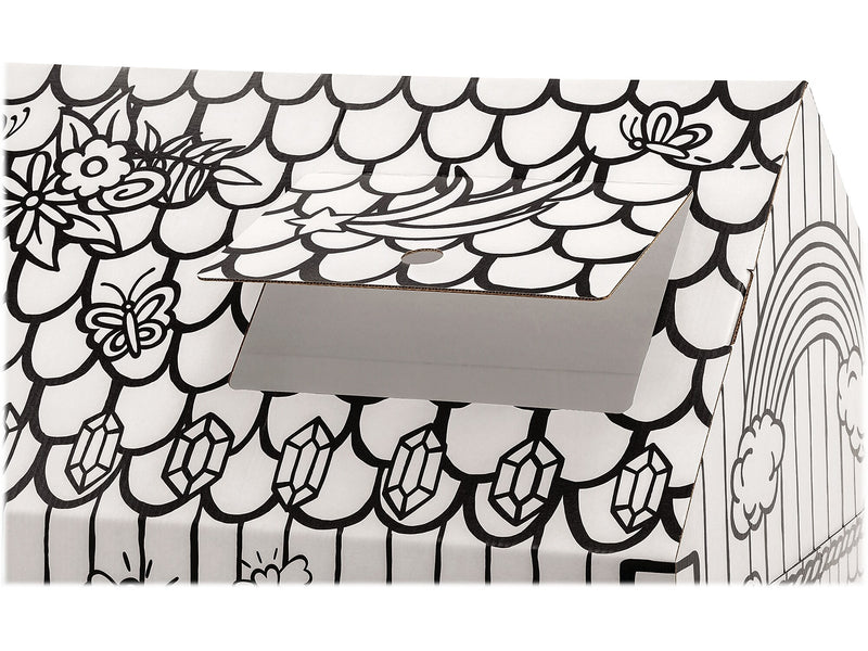 Bankers Box At Play Unicorn Playhouse, White (1230101)