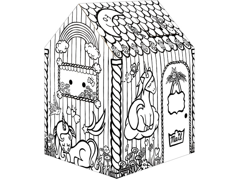 Bankers Box At Play Unicorn Playhouse, White (1230101)