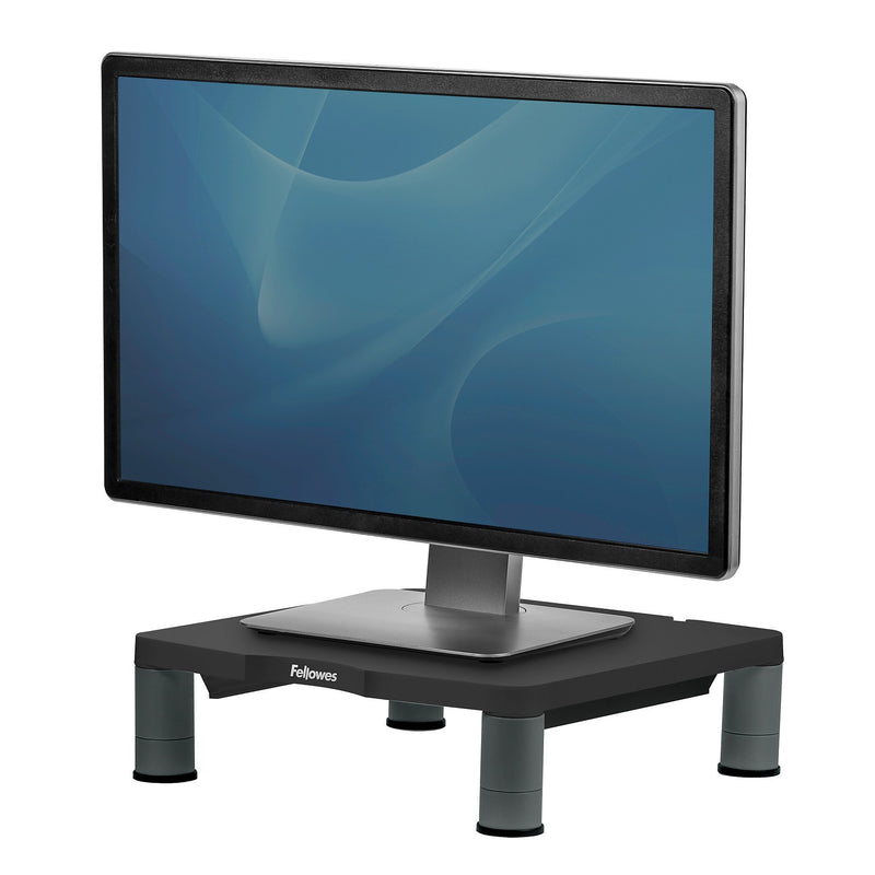 Fellowes Standard Adjustable Monitor Riser, Up to 42" Monitor, Graphite (9169301)