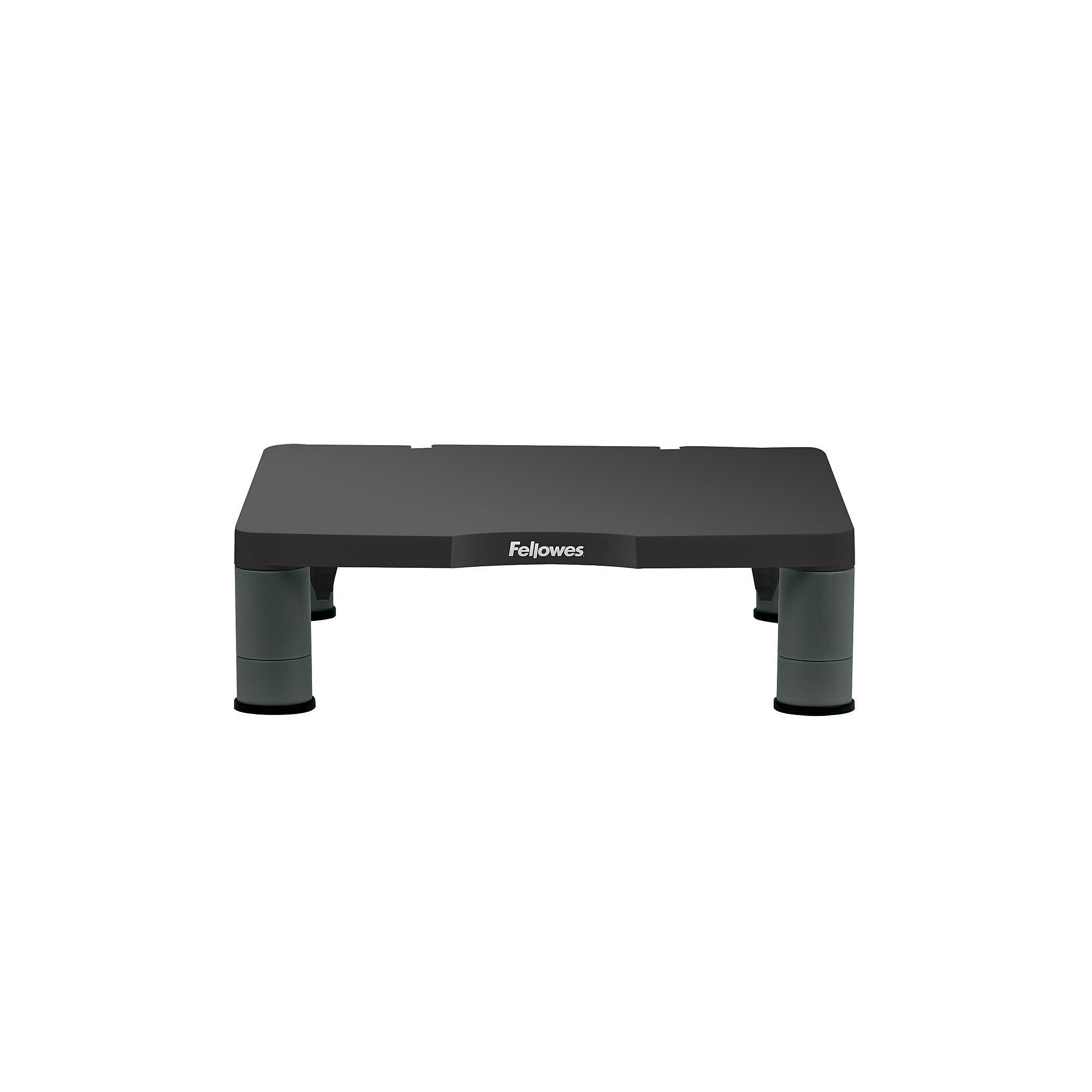 Fellowes Standard Adjustable Monitor Riser, Up to 42" Monitor, Graphite (9169301)