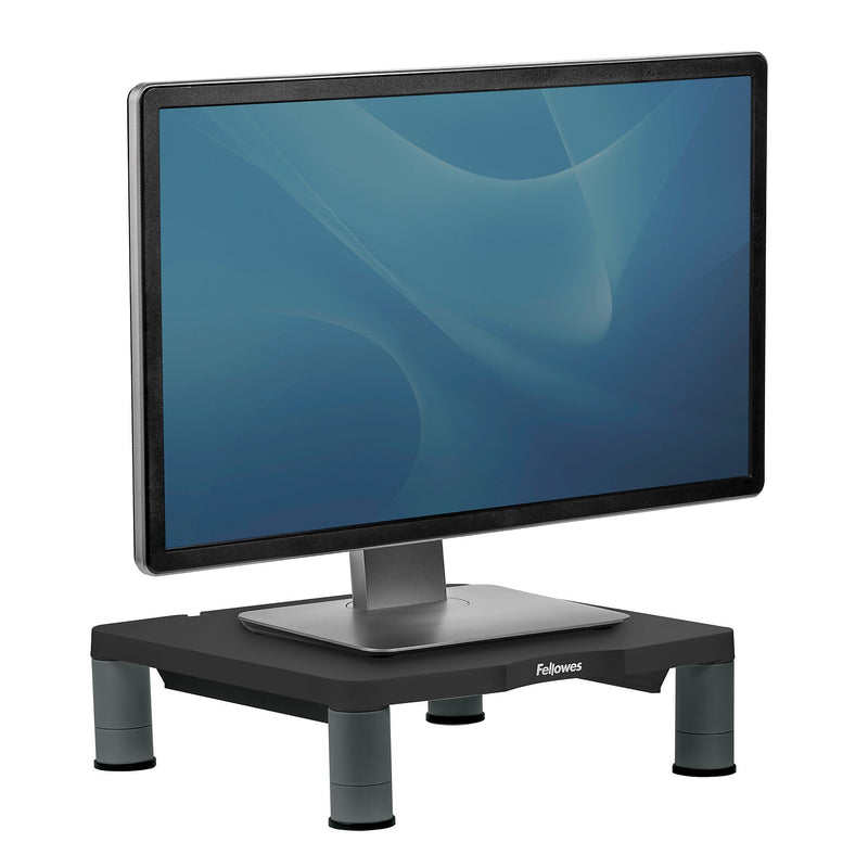 Fellowes Standard Adjustable Monitor Riser, Up to 42" Monitor, Graphite (9169301)