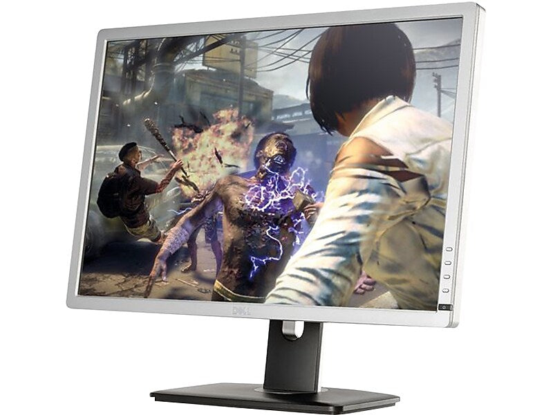 Dell P2412HB Refurbished 24" LED Monitor, Dark Gray