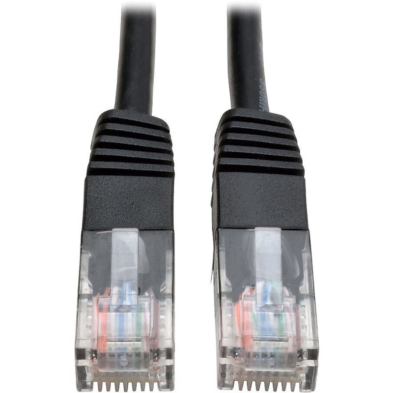 Tripp Lite N002-003-BK 3' CAT-5e Male/Male Cable, Black
