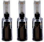 Power Gear Telephone Cord Detangler, Black, 3/Pack (30057/86375)