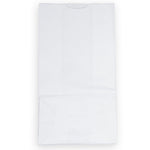 JAM Paper Kraft Lunch Bags, Large, 6" x 11" x 3.5", White, Bulk 500 Bags/Box (692KRWHB)
