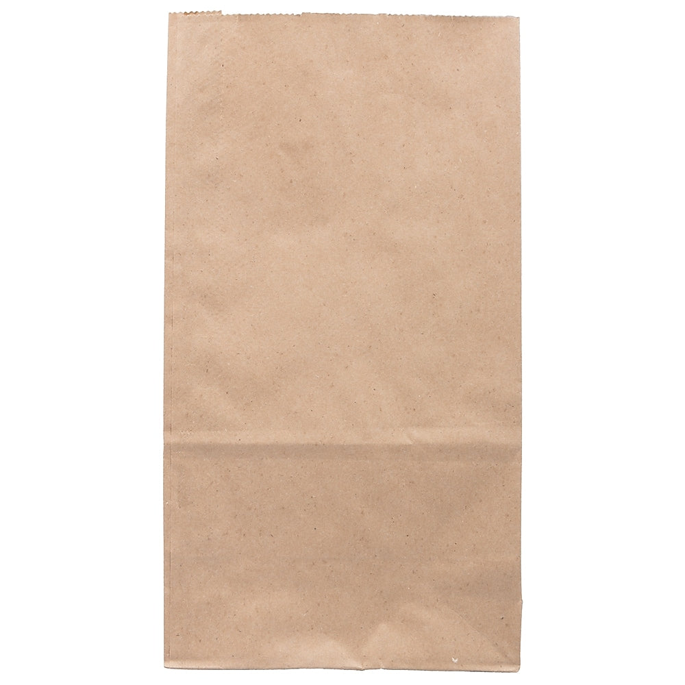 JAM Paper Kraft Lunch Bag, Large, 6" x11" x 3.5", Brown, 500/Pack (692KRBRB)